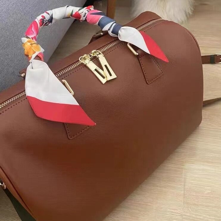 MUTE BOSTON BAG by V BTS EM COURO (em 2 tamanhos)