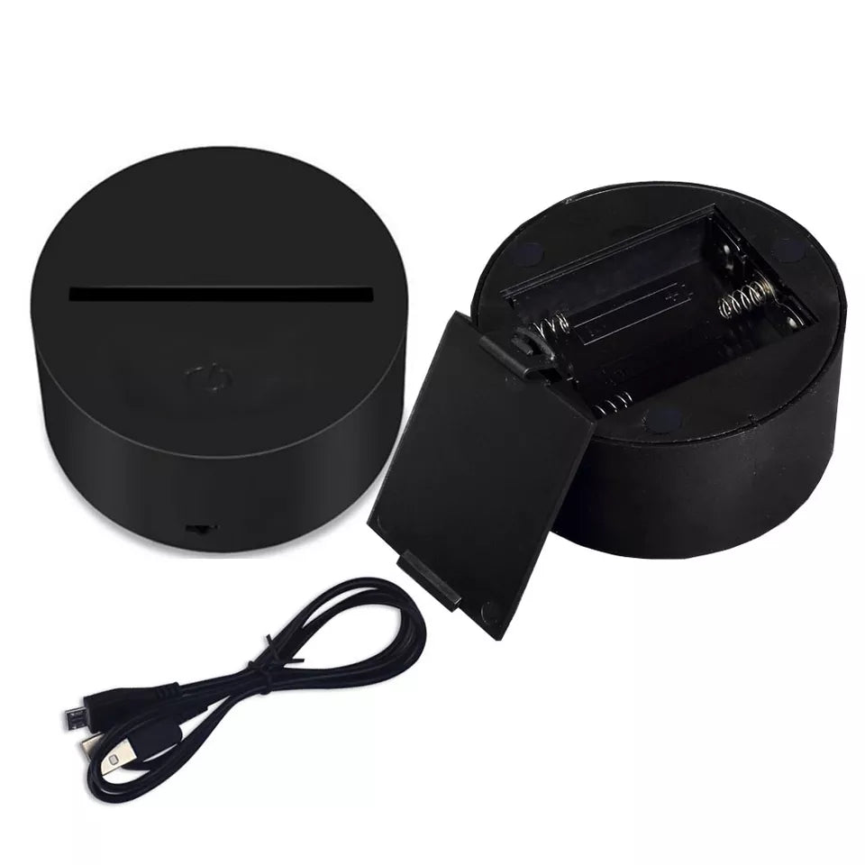 LUMINÁRIA EXO LED MUDA DE COR (16 CORES) C/ CONTROLE REMOTO