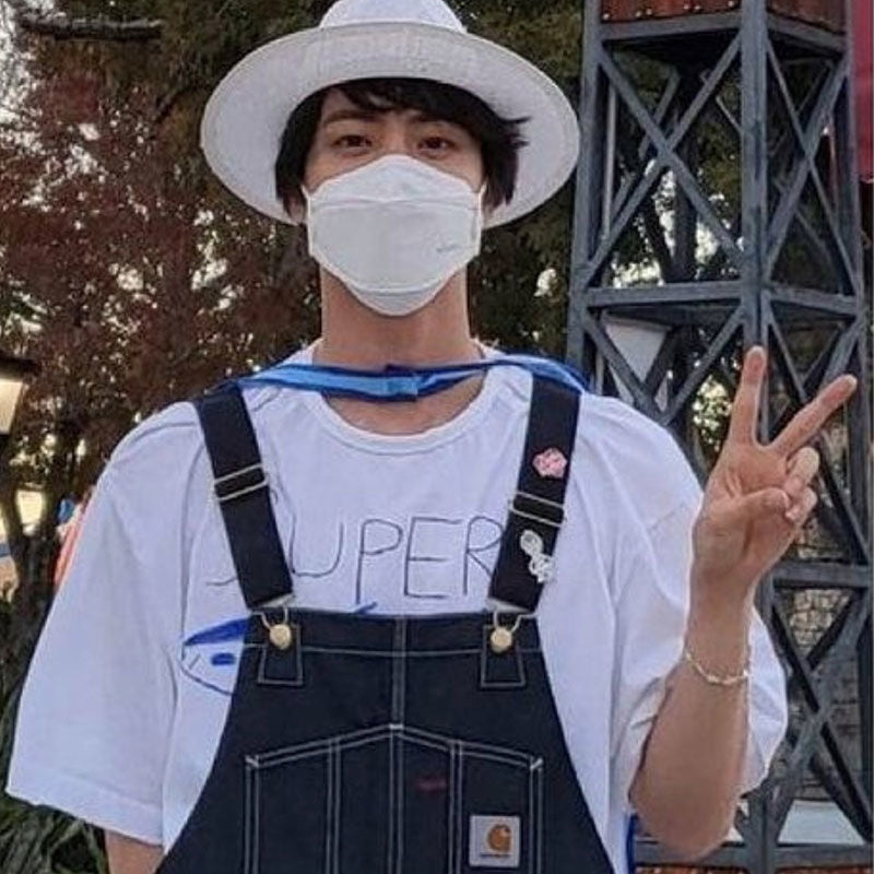 CAMISETA SUPER TUNA JIN BTS 100% ALGODÃO