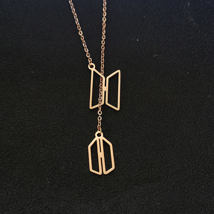 BTS♡ARMY STAINLESS STEEL NECKLACE
