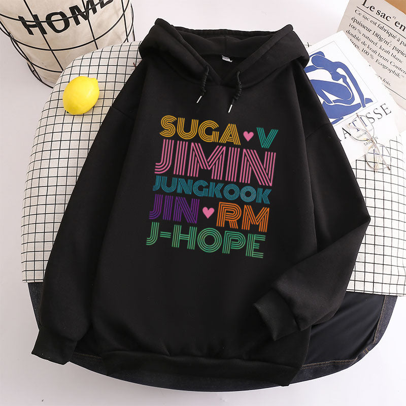 Blusa Moletom Casaco Moletom Bts Bts Feminino Casaco Infantil Bts