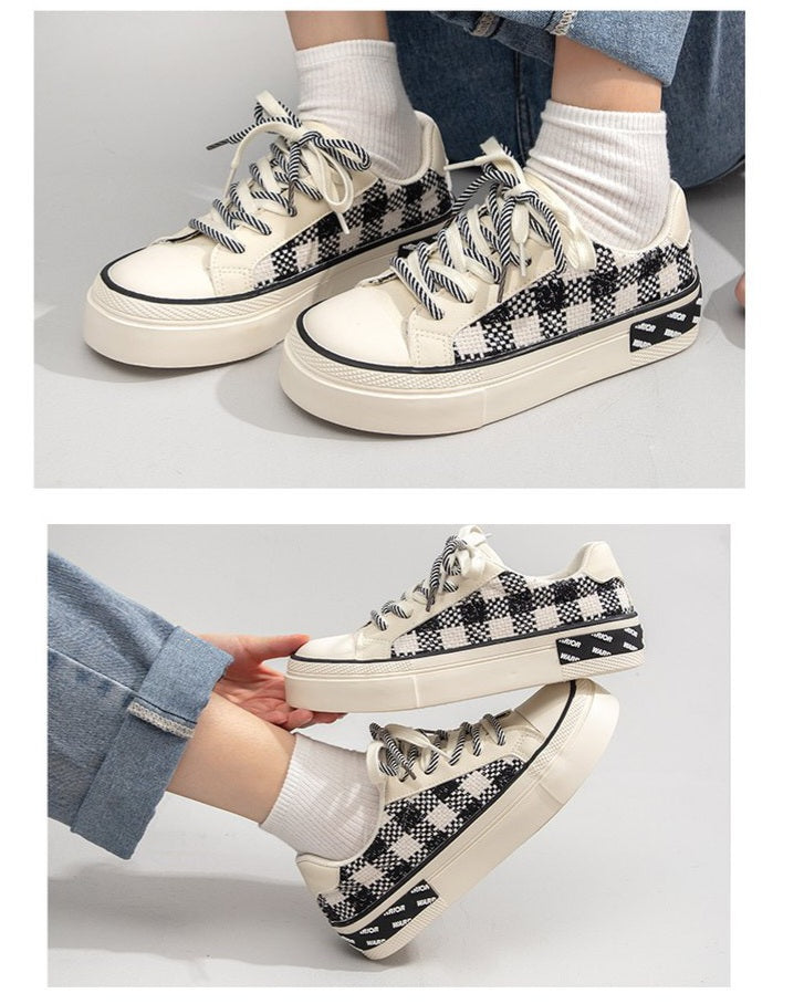 TÊNIS FEMININO XADREZ (várias cores)