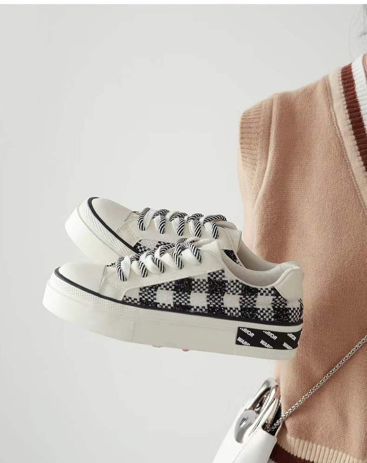 TÊNIS FEMININO XADREZ (várias cores)