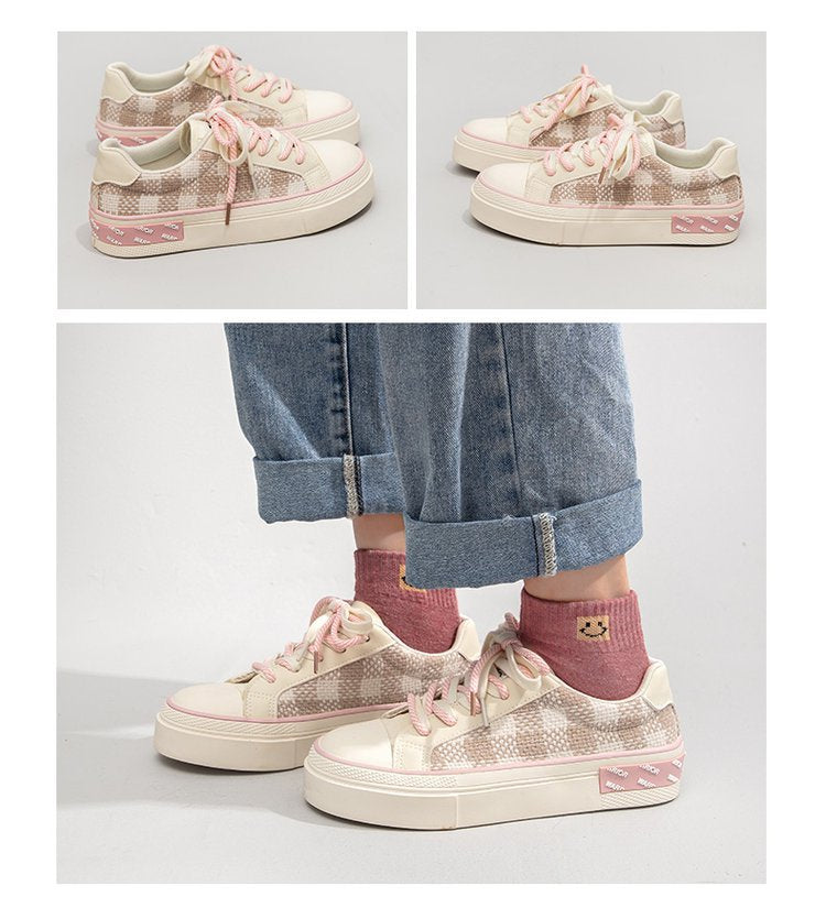 TÊNIS FEMININO XADREZ (várias cores)