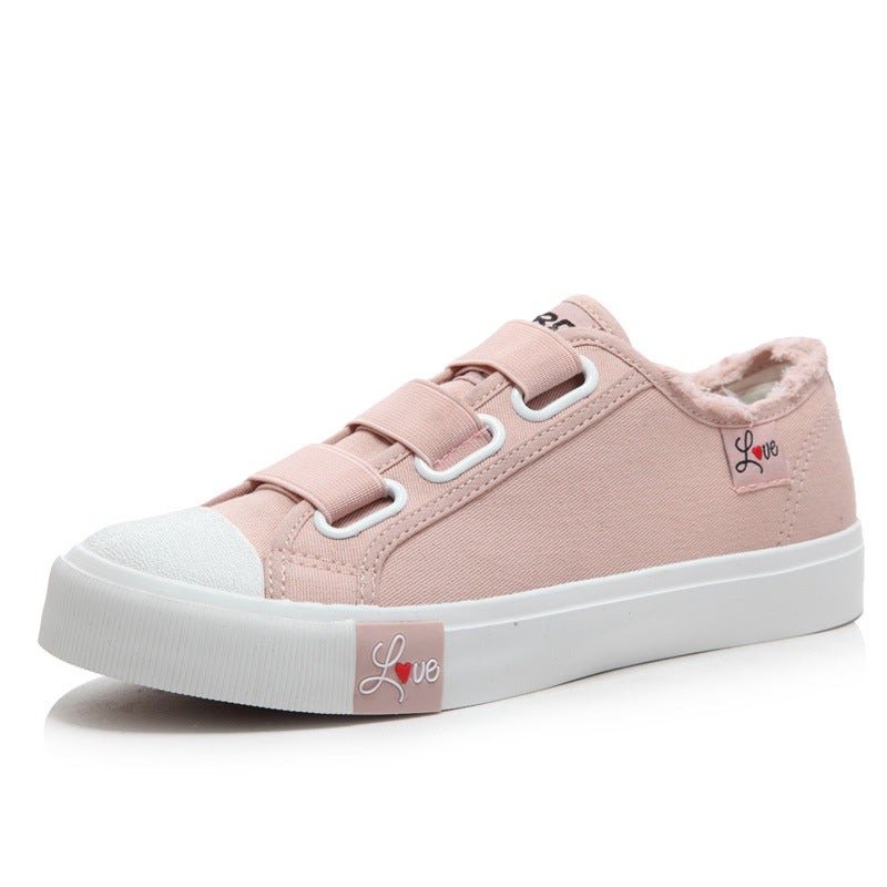 TÊNIS FEMININO LOVE (azul, rosa e preto)