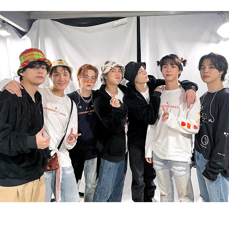 BTS PTD LONG SLEEVE SHIRTS 100% COTTON