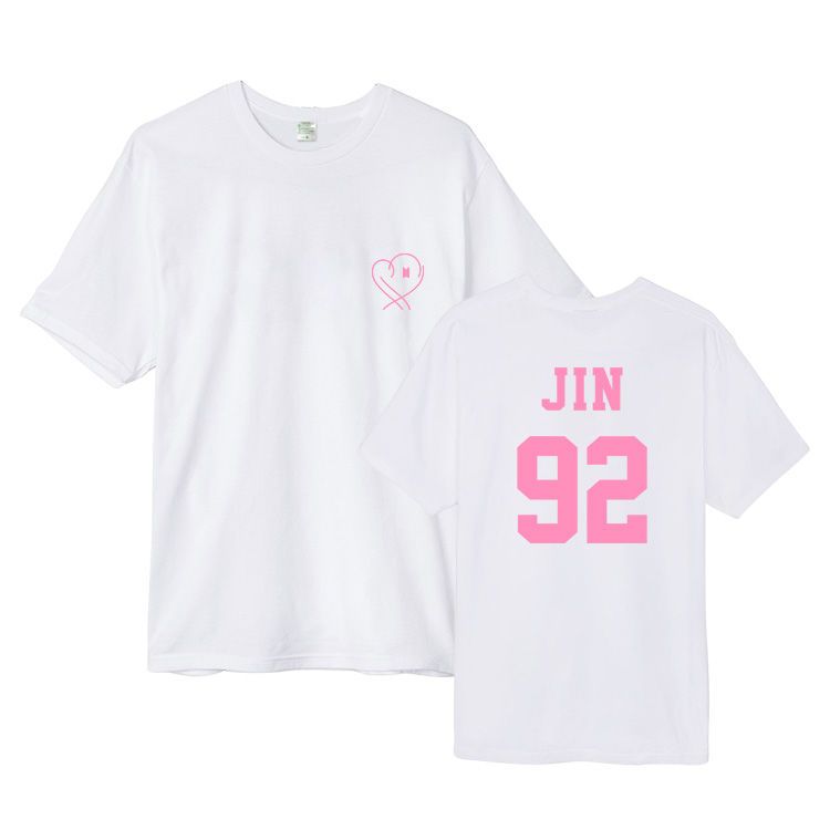 CAMISETAS BTS MOTS PERSONA 100% ALGODÃO (todos os integrantes)