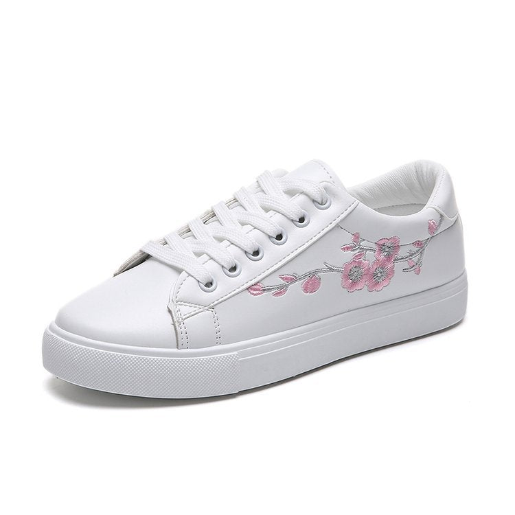 TÊNIS FEMININO FLOWER (azul e rosa)