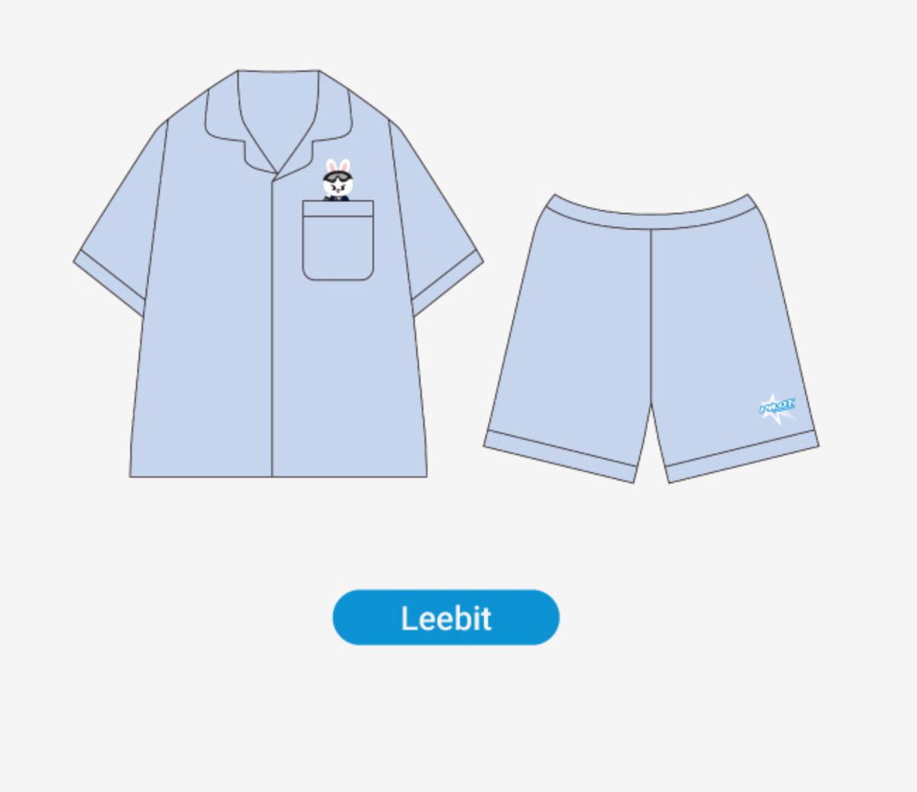 PIJAMAS STRAY KIDS SKZOO PILOT (todos os personagens)