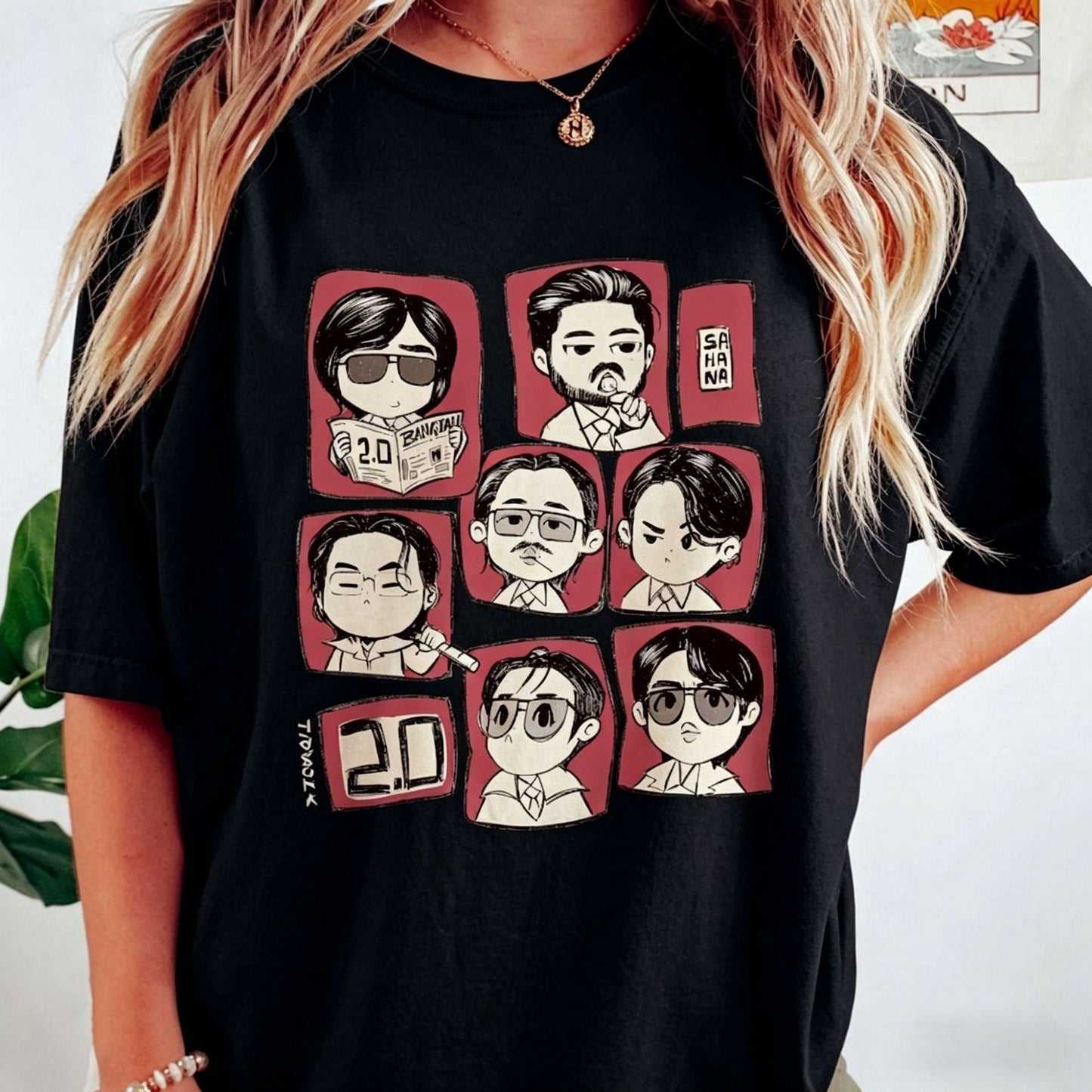 CAMISETA BTS 2.0 100% ALGODÃO