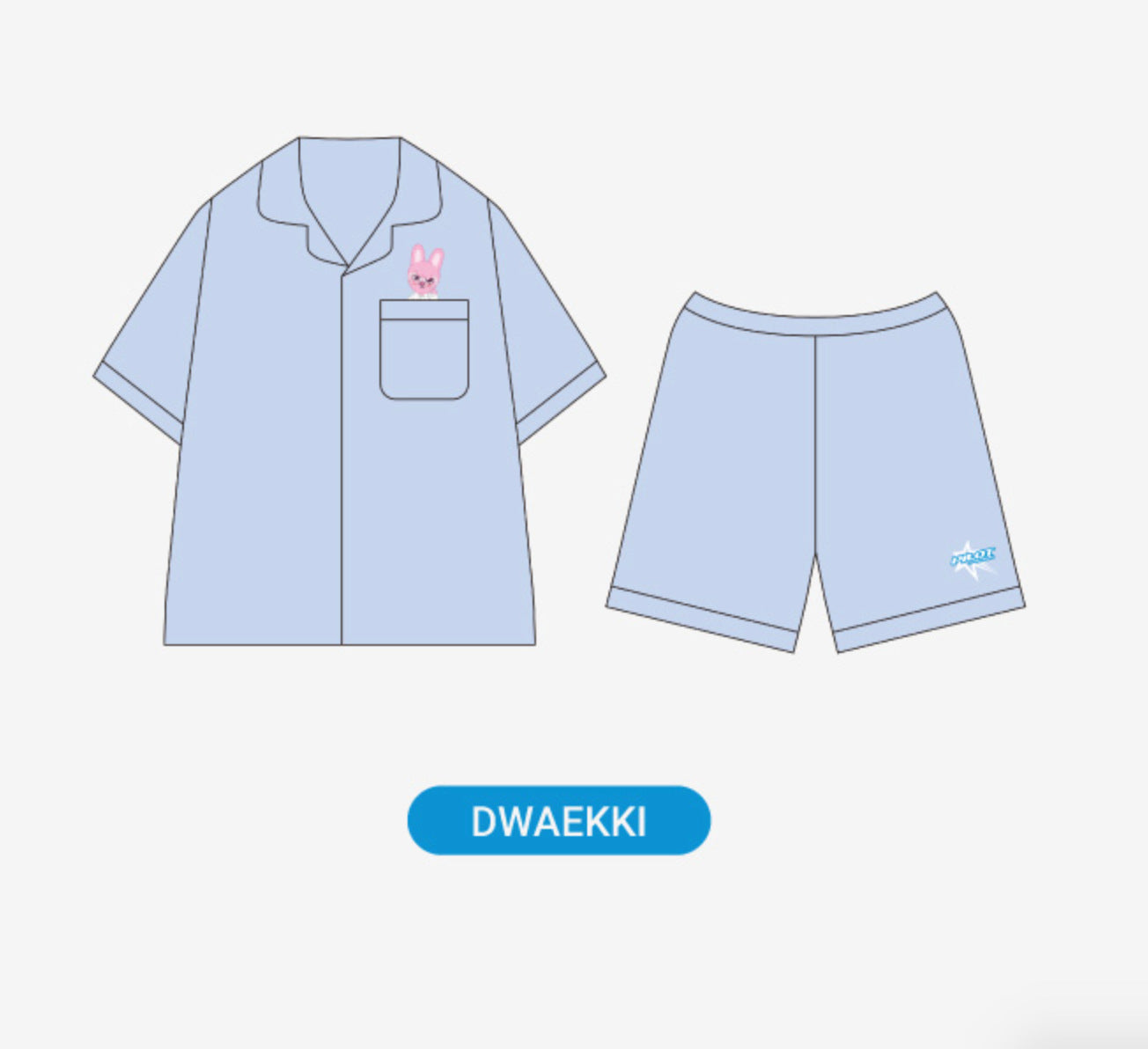 PIJAMAS STRAY KIDS SKZOO PILOT (todos os personagens)