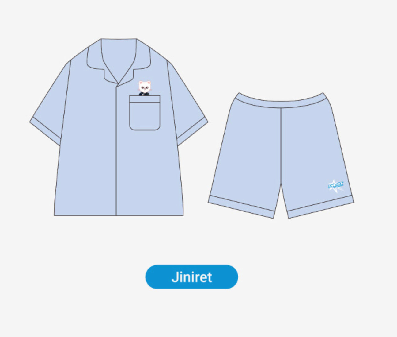 PIJAMAS STRAY KIDS SKZOO PILOT (todos os personagens)