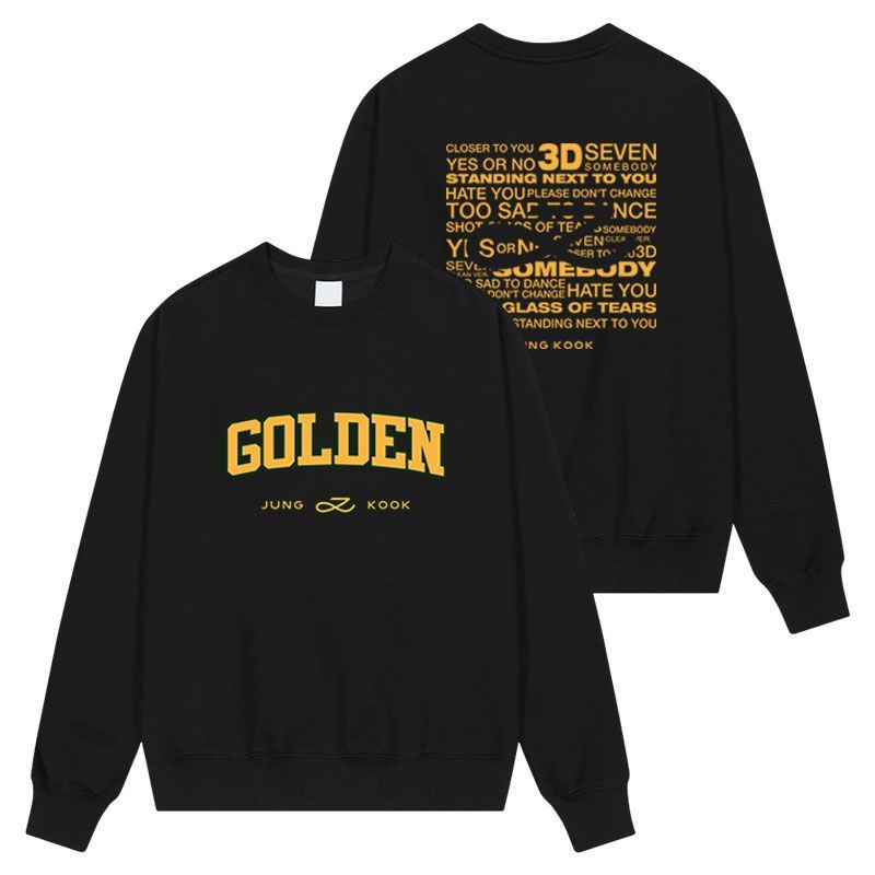MOLETONS JUNGKOOK GOLDEN