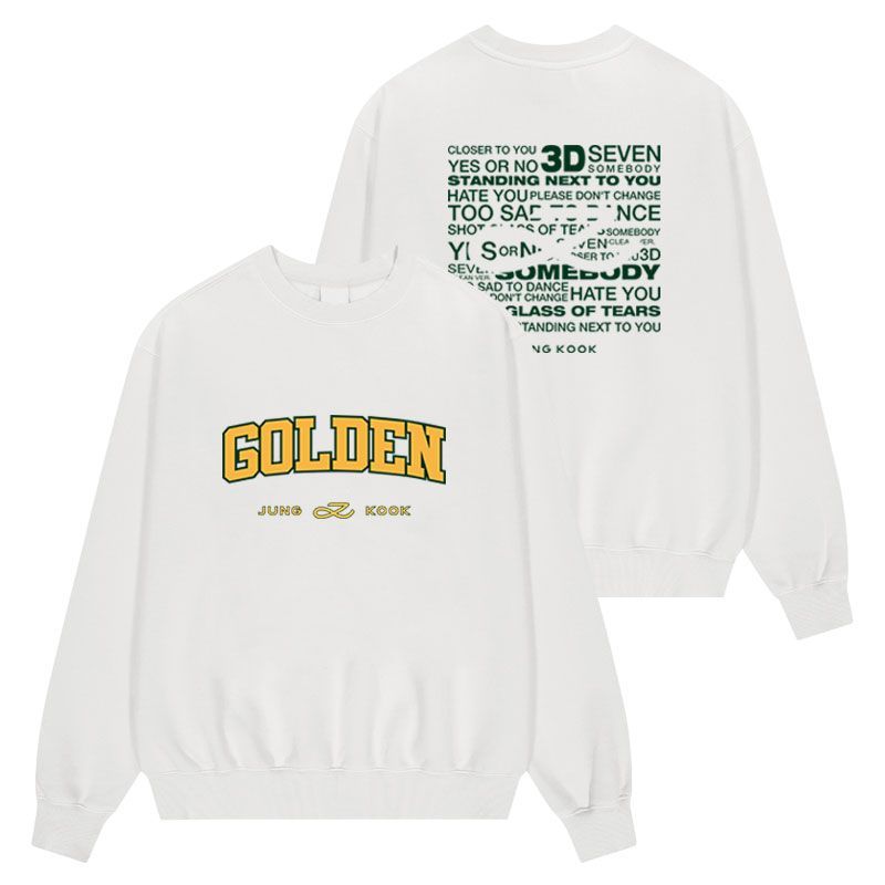 MOLETONS JUNGKOOK GOLDEN