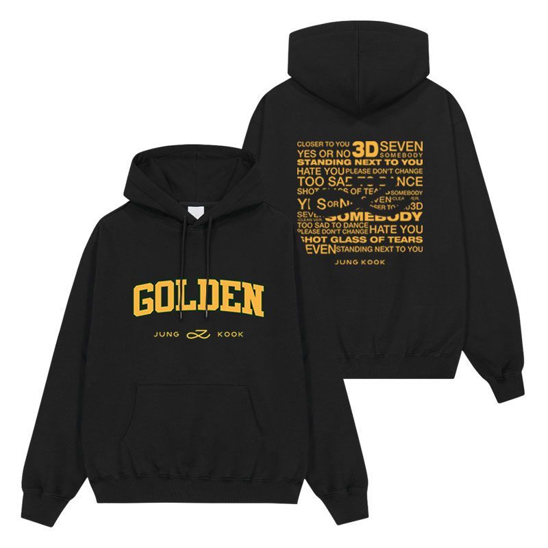 MOLETONS JUNGKOOK GOLDEN