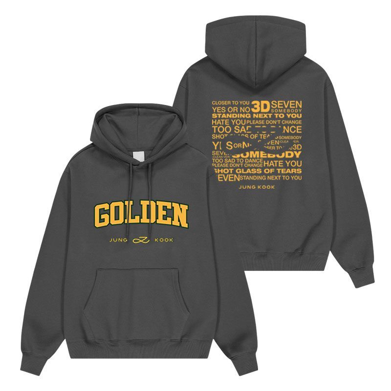 MOLETONS JUNGKOOK GOLDEN
