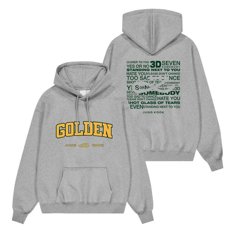 MOLETONS JUNGKOOK GOLDEN