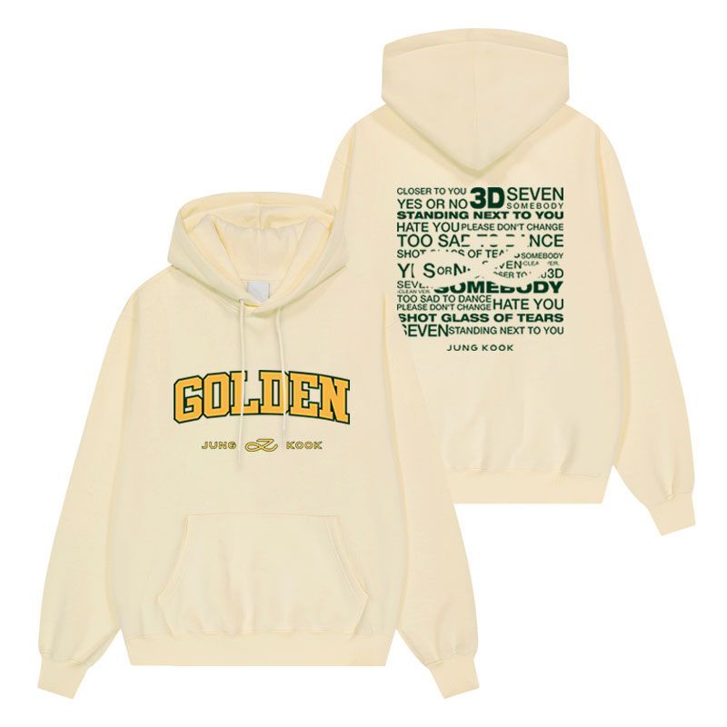 MOLETONS JUNGKOOK GOLDEN