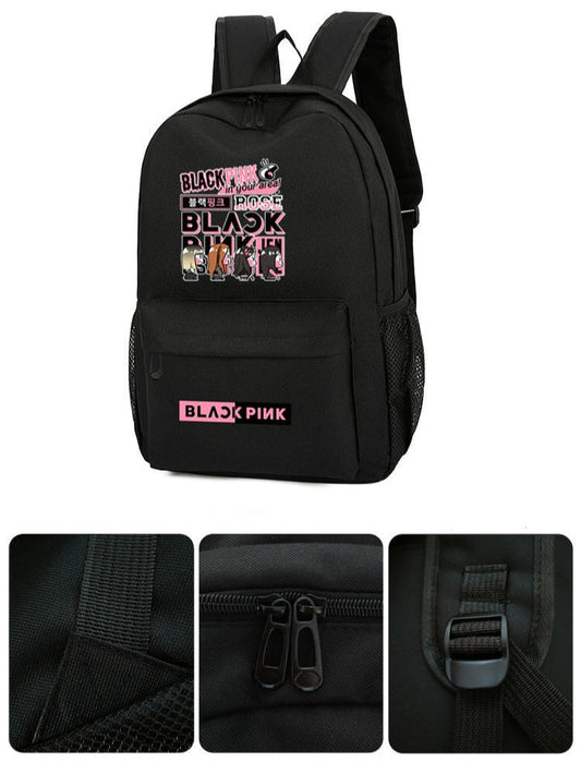 MOCHILAS+ESTOJO BLACKPINK