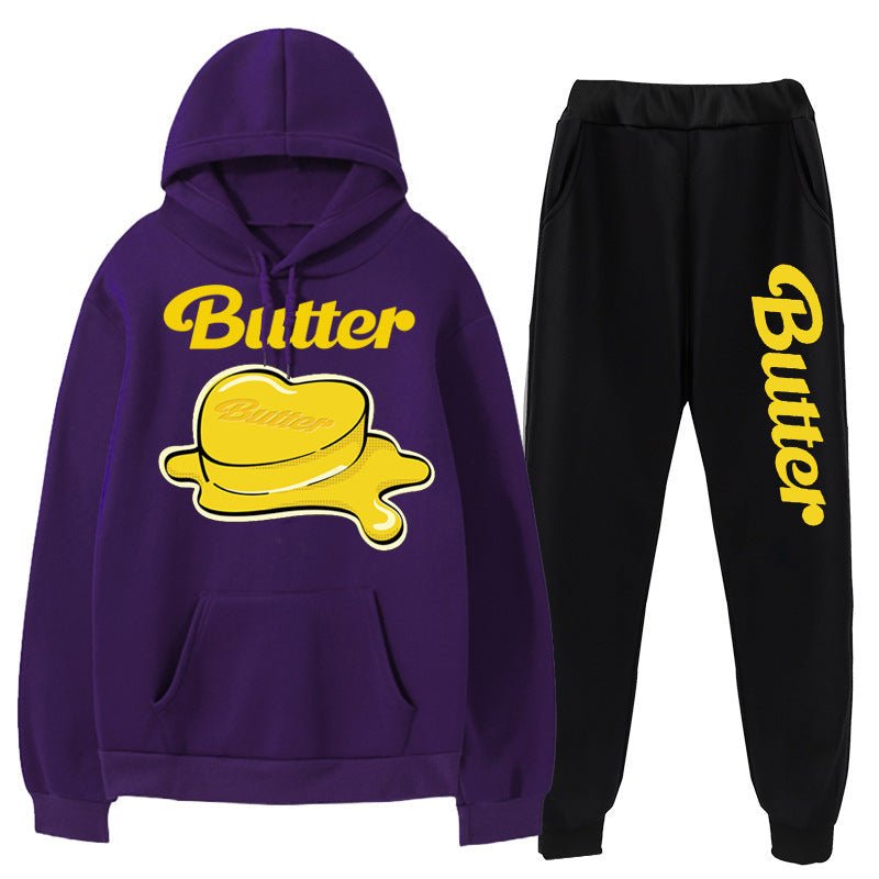 CONJUNTO MOLETOM E CALÇA BTS BUTTER