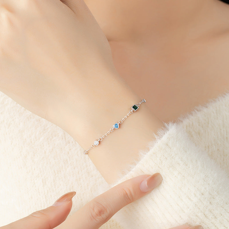 PULSERA PLATA 925 COLECCIÓN COLORES