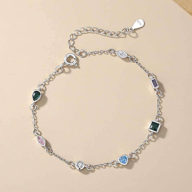PULSERA PLATA 925 COLECCIÓN COLORES