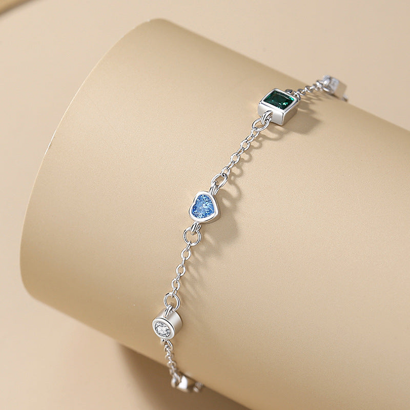 PULSERA PLATA 925 COLECCIÓN COLORES