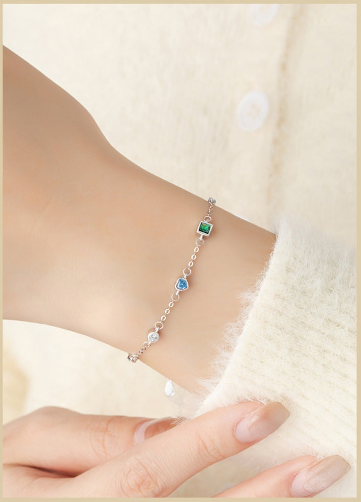 PULSERA PLATA 925 COLECCIÓN COLORES