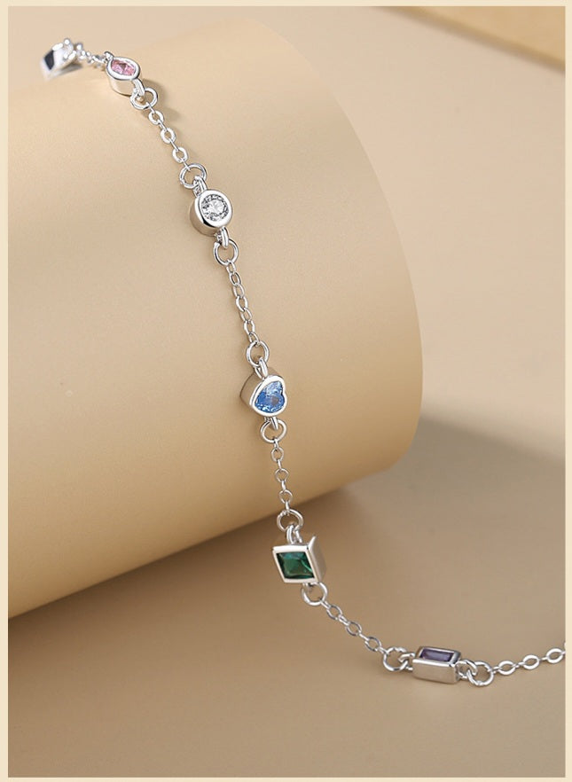 PULSERA PLATA 925 COLECCIÓN COLORES