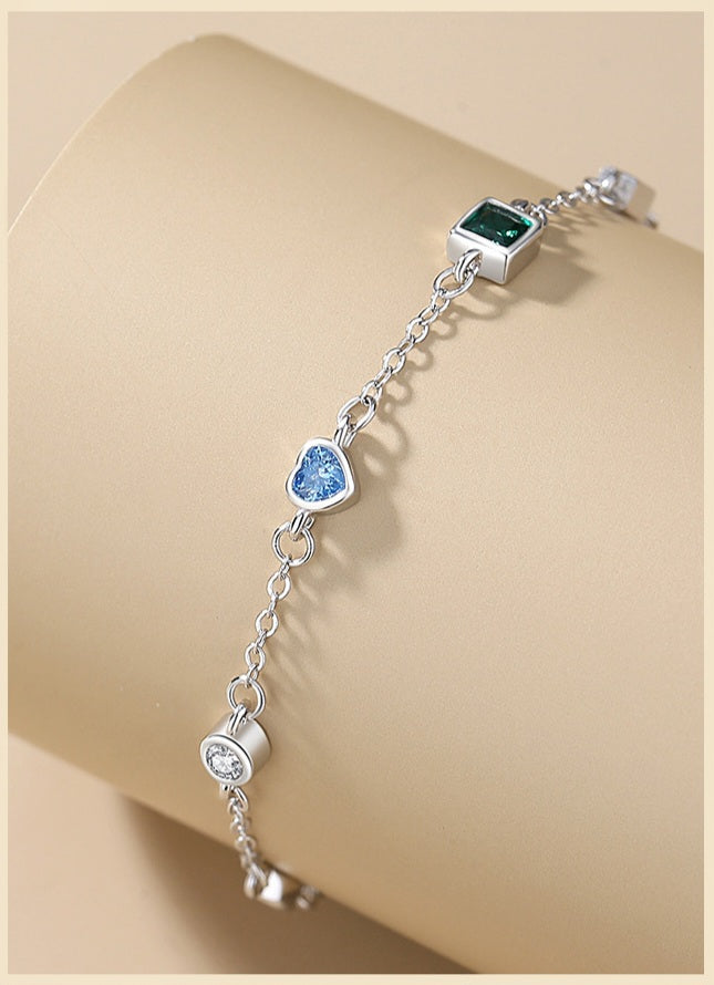 PULSERA PLATA 925 COLECCIÓN COLORES