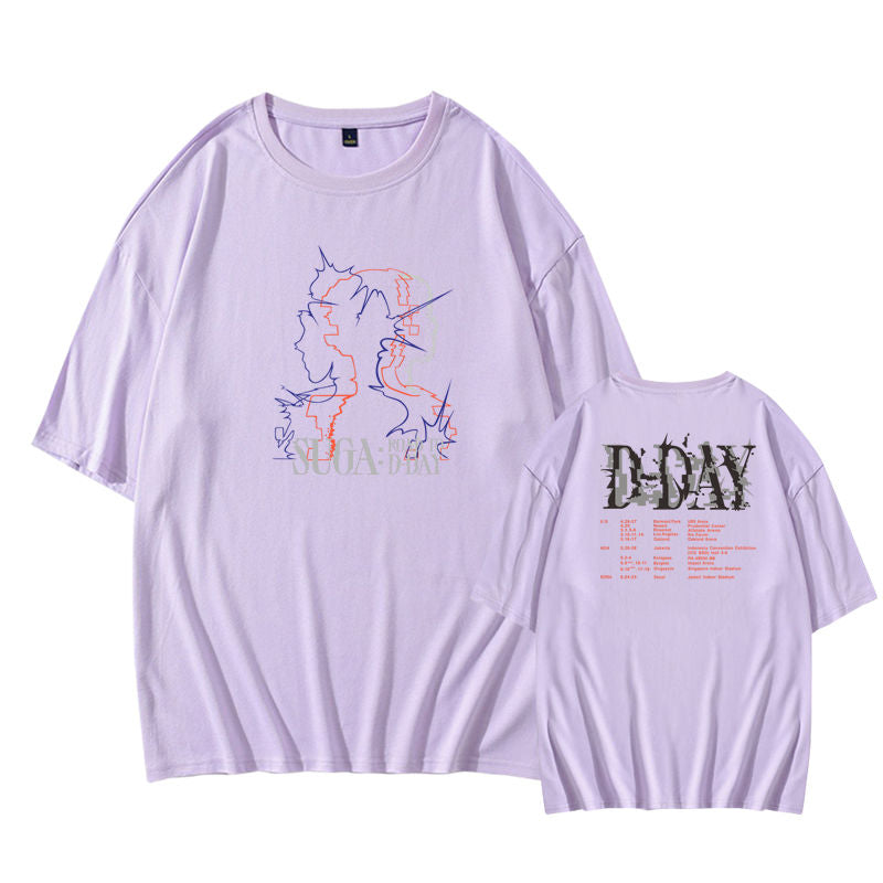 CAMISETA SUGA D'DAY AGUST D 100% ALGODÃO (várias cores)