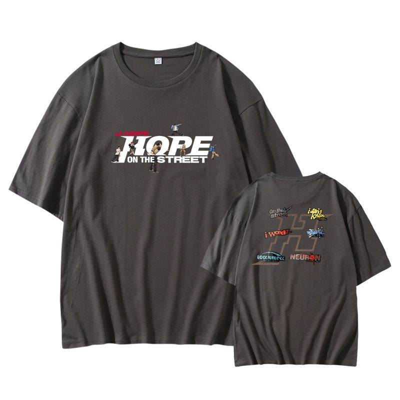 J-HOPE HOPE ON THE STREET 100% COTTON T-SHIRT
