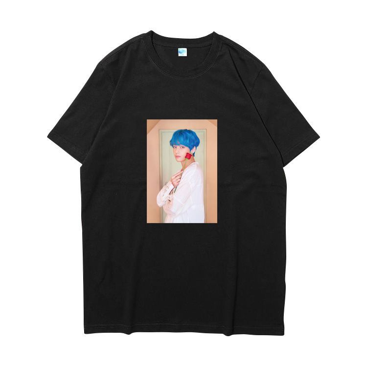 BTS MOTS PERSONA T-SHIRTS 100% COTTON (Black and White)