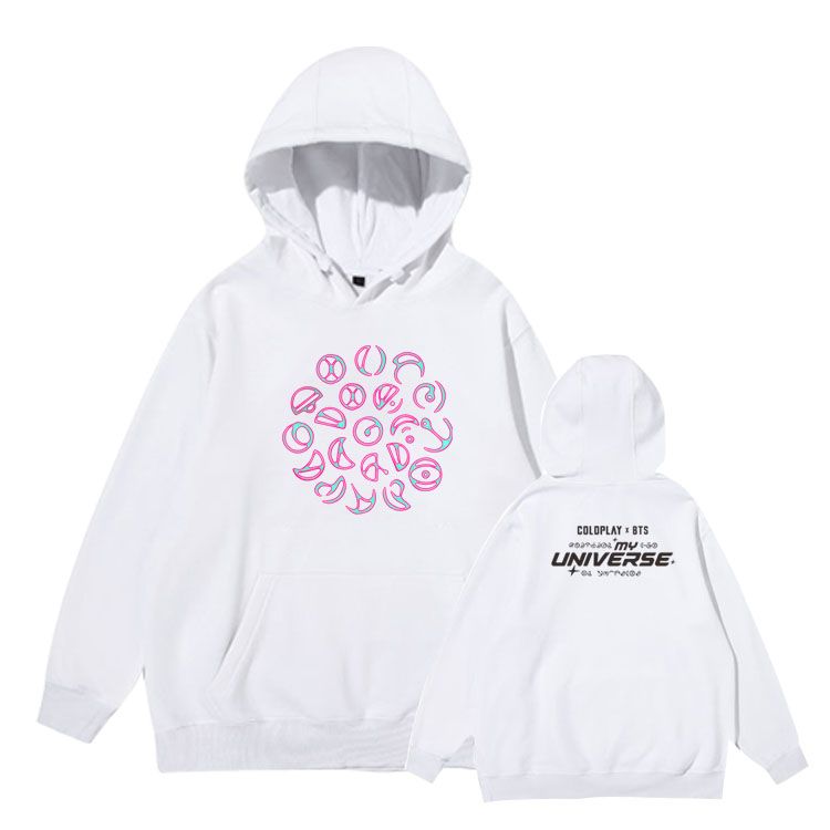 BTS/COLDPLAY MY UNIVERSE SWEATSHIRT (in four colors)