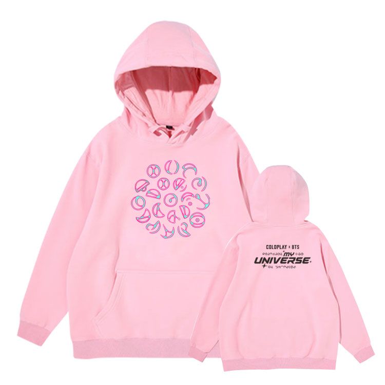 BTS/COLDPLAY MY UNIVERSE SWEATSHIRT (in four colors)