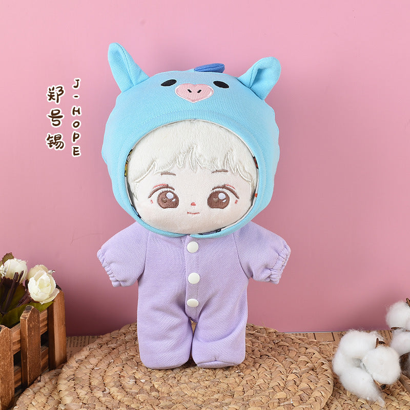BTS DOLL + BT21 OUTFIT (all members)
