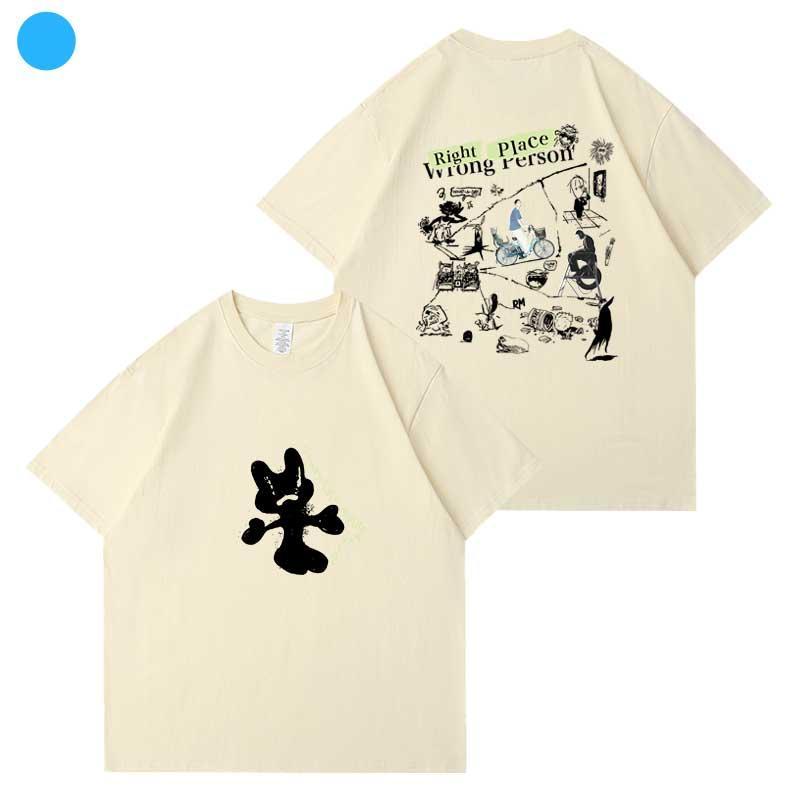 RM "RIGHT PLACE WRONG PERSON" T-SHIRT 100% COTTON various colors!