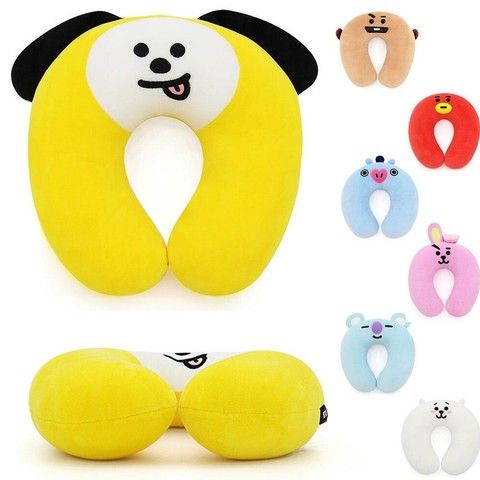 ALMOFADAS DE PESCOÇO BT21 BTS