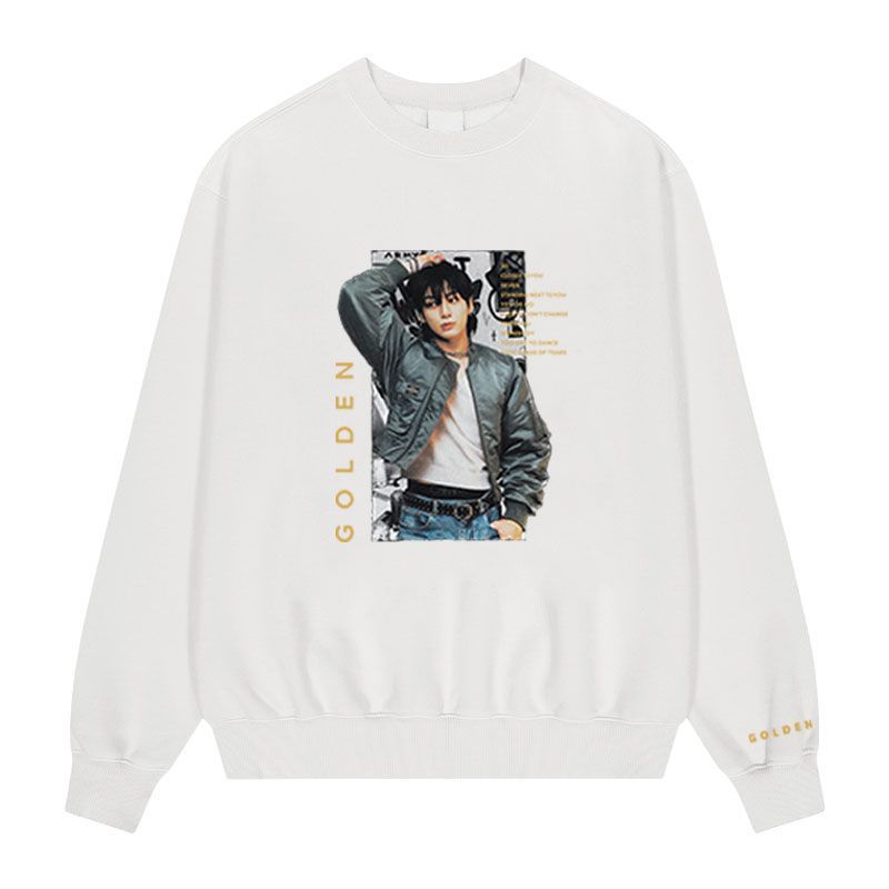 MOLETOM JUNGKOOK GOLDEN (Com capuz e Sem capuz)