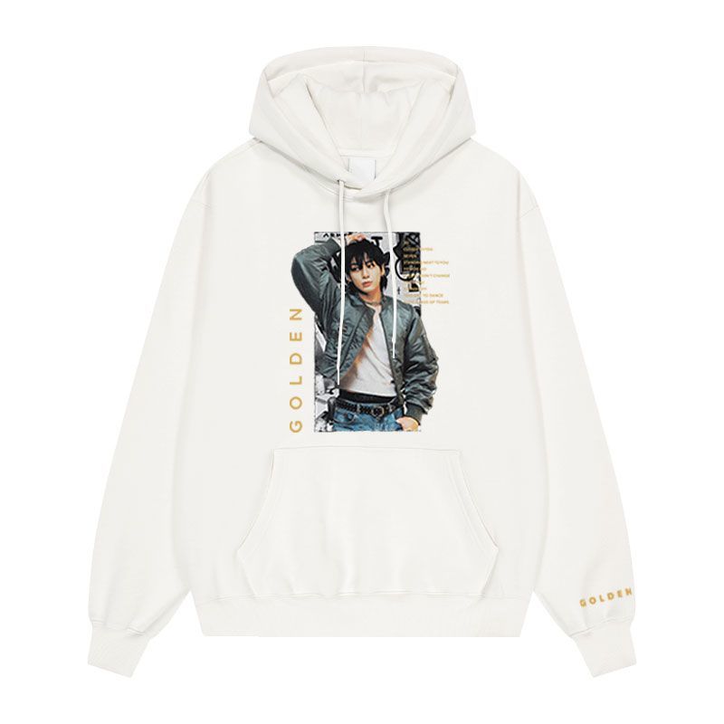 MOLETOM JUNGKOOK GOLDEN (Com capuz e Sem capuz)