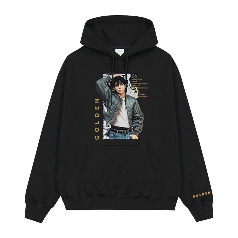 MOLETOM JUNGKOOK GOLDEN (Com capuz e Sem capuz)