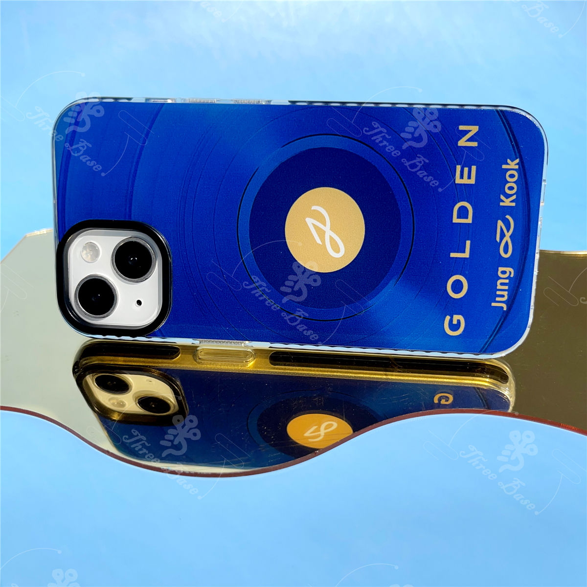 FUNDAS DORADAS PARA CELULAR JUNGKOOK - IPHONE ¡VARIOS MODELOS!