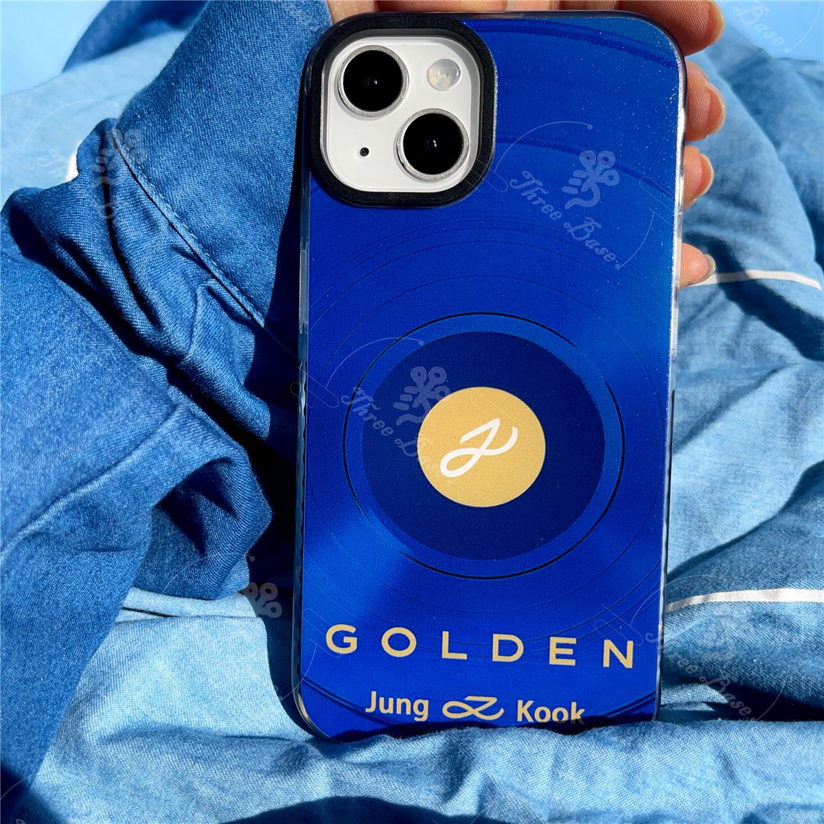 FUNDAS DORADAS PARA CELULAR JUNGKOOK - IPHONE ¡VARIOS MODELOS!