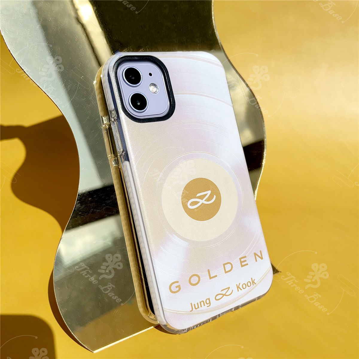 FUNDAS DORADAS PARA CELULAR JUNGKOOK - IPHONE ¡VARIOS MODELOS!