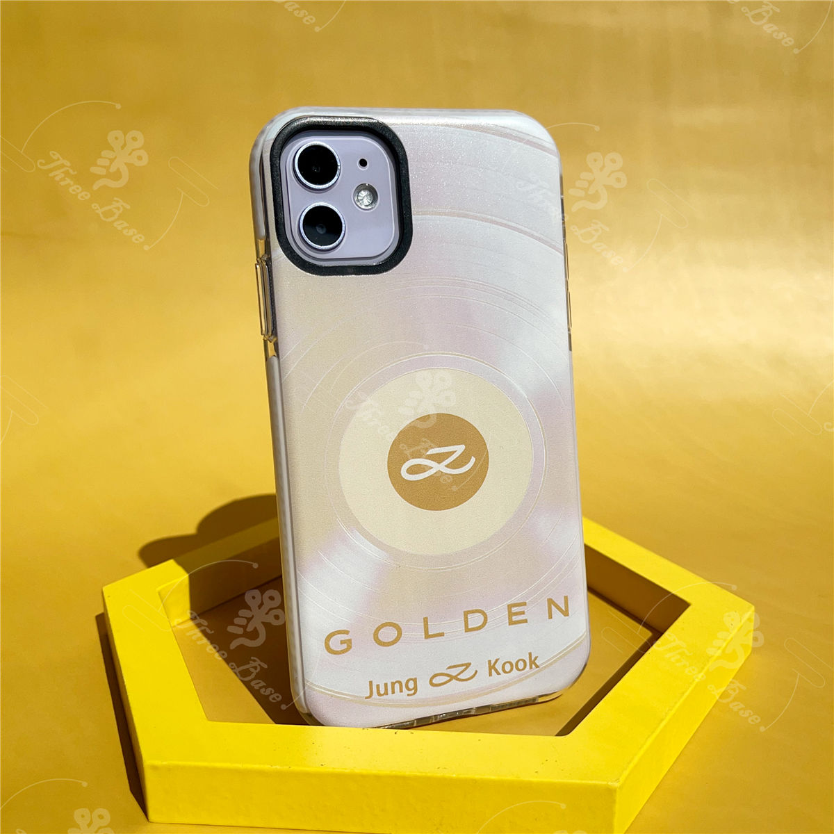 FUNDAS DORADAS PARA CELULAR JUNGKOOK - IPHONE ¡VARIOS MODELOS!