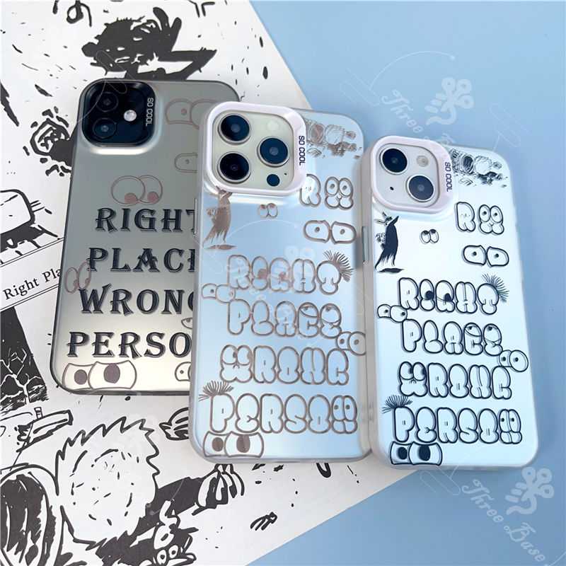 FUNDAS PARA TELÉFONOS CELULARES RM RIGHT PLACE WRONG PERSON - SAMSUNG ¡VARIOS MODELOS!