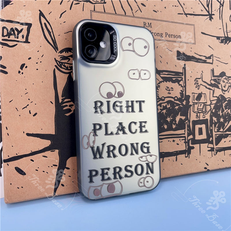 FUNDAS PARA TELÉFONOS CELULARES RM RIGHT PLACE WRONG PERSON - SAMSUNG ¡VARIOS MODELOS!
