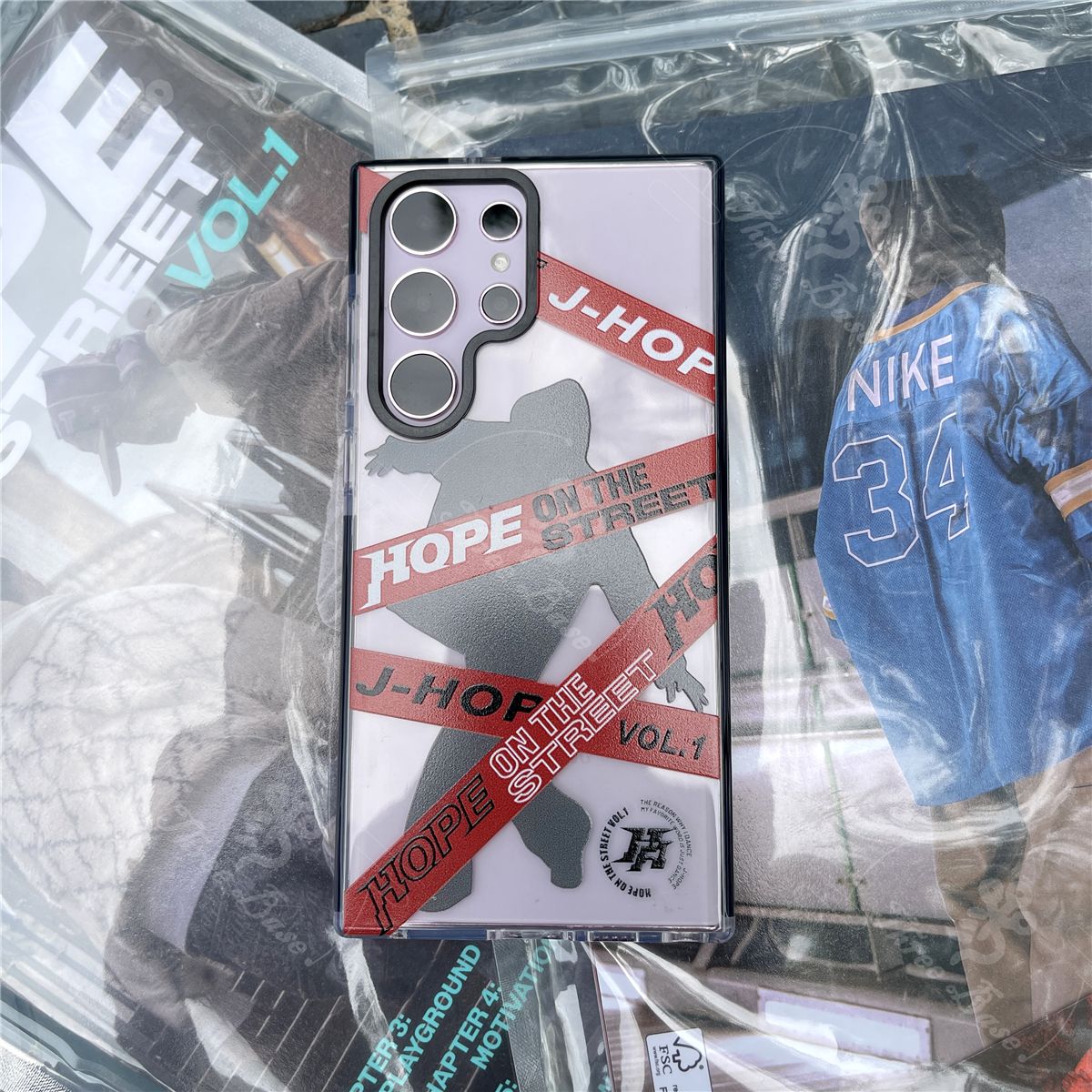 FUNDAS PARA CELULARES J HOPE ON THE STREET - SAMSUNG ¡VARIOS MODELOS!
