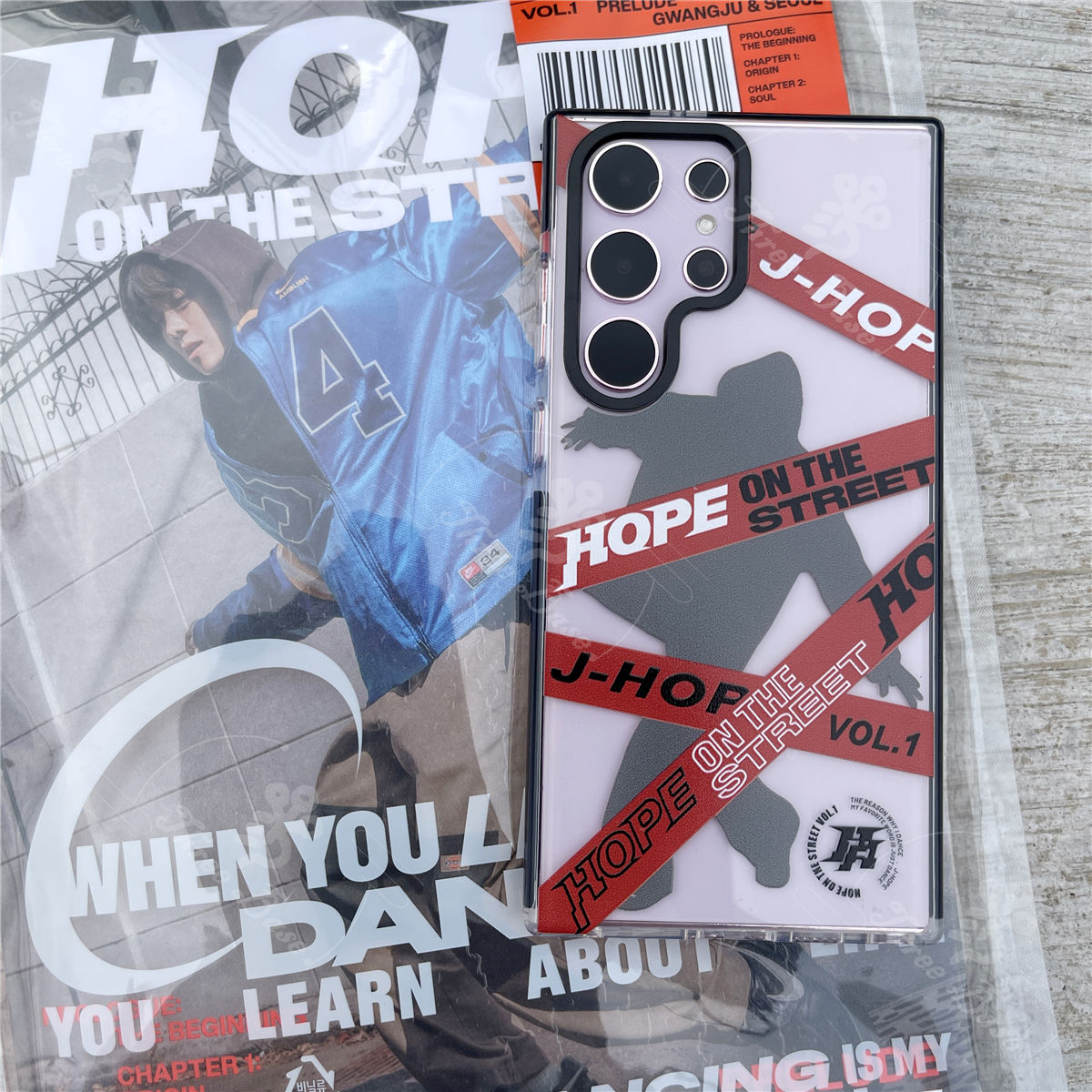 FUNDAS PARA CELULARES J HOPE ON THE STREET - SAMSUNG ¡VARIOS MODELOS!