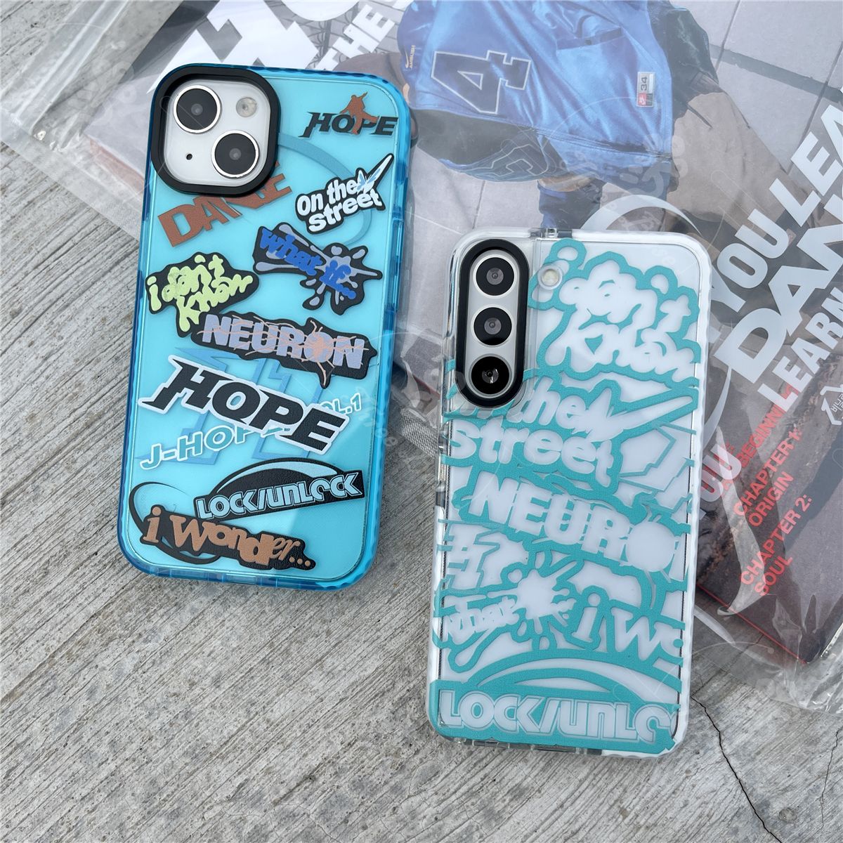 FUNDAS PARA CELULARES J HOPE ON THE STREET - SAMSUNG ¡VARIOS MODELOS!